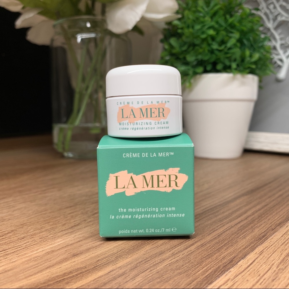 La Mer Moisturizing cream.
